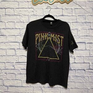 Men's Pink Mist Tee - Vintage Black (grey) size L grunt style